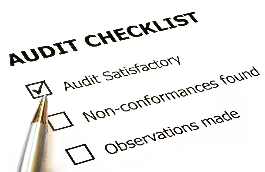 photo of a checklist, similar to the checklist used by Service Canada Auditors for Canadian Immigration