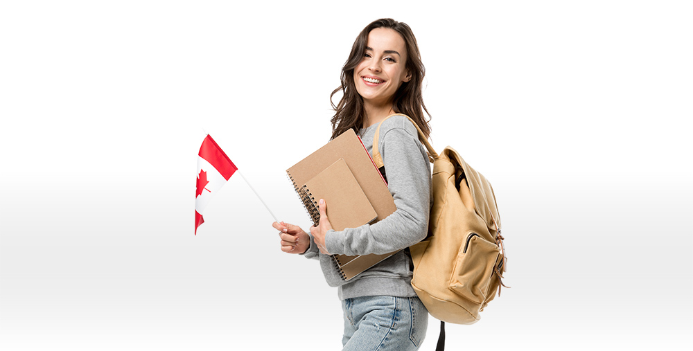 photo of a happy student who received her student visa with the help of Canadian Immigration Group, an immigration team in Edmonton and Vancouver helping individuals from foreign countries immigrate to Canada